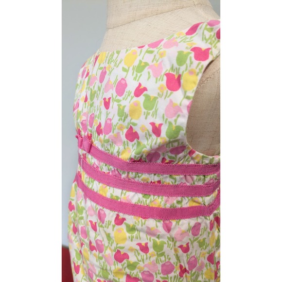 Lilly Pulitzer Tulip Print Dress 2T, 100% cotton - Picture 2 of 4